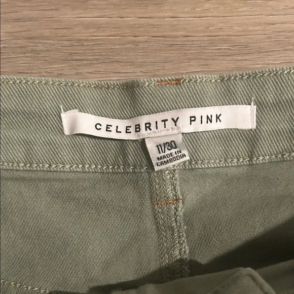 Celebrity Pink Sage Mini Jean Skirt Waist 30 - Picture 2 of 5